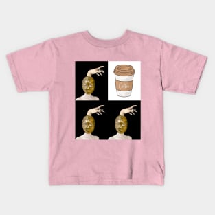 WITCHES LOVE COFFEE! - Halloween Witch Hand | Halloween Costume | Funny Halloween Kids T-Shirt